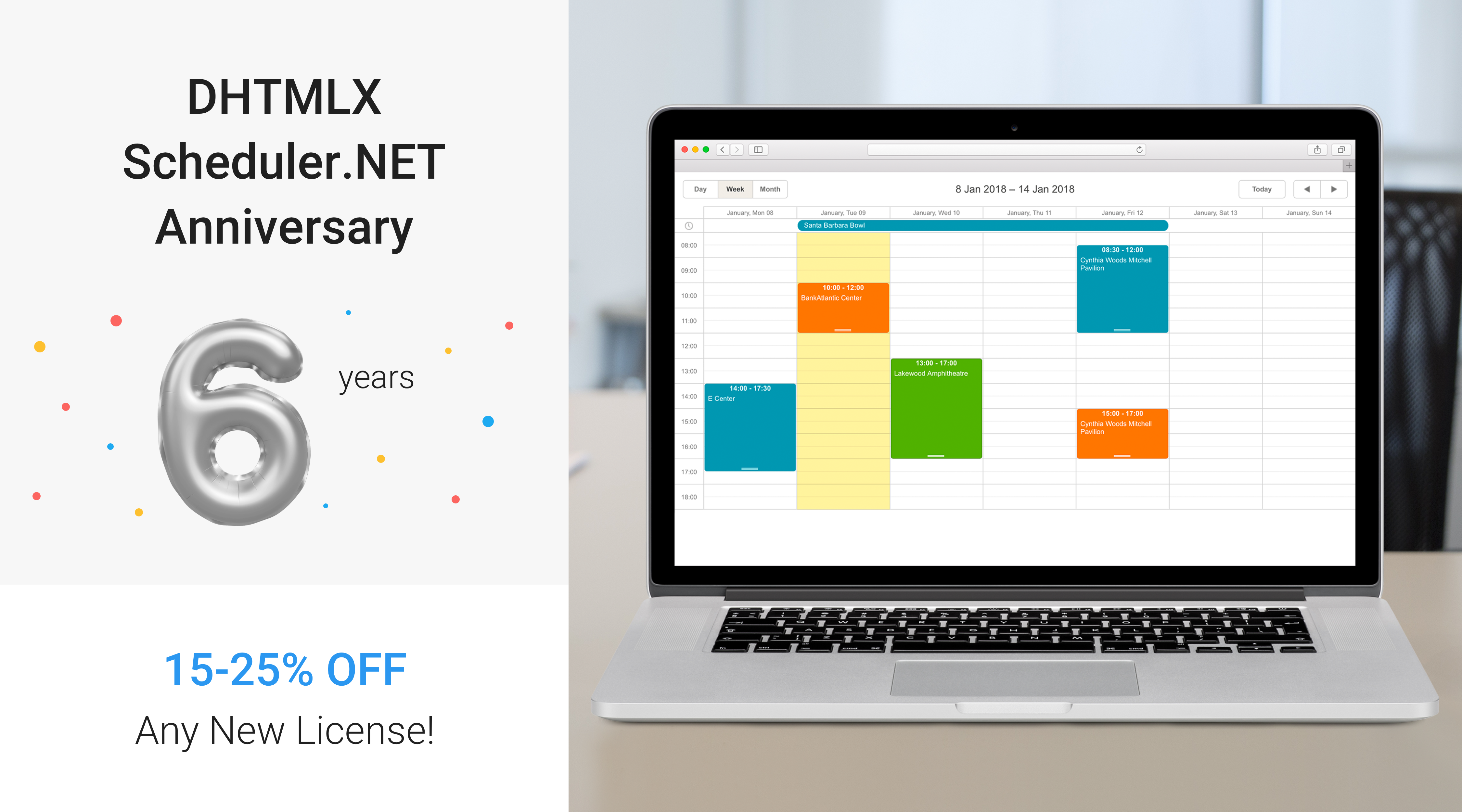 Scheduler.NET Celebrates Its 6th Anniversary